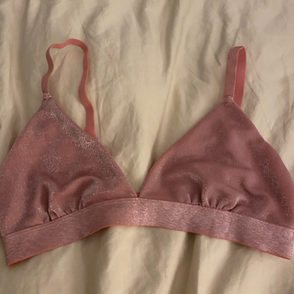 Colsie Shimmering Pink Bralette